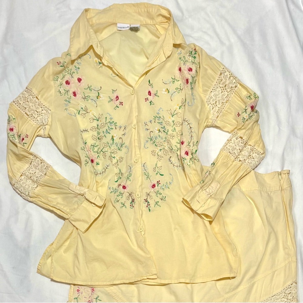SOLD Y2K 100% Cotton Set